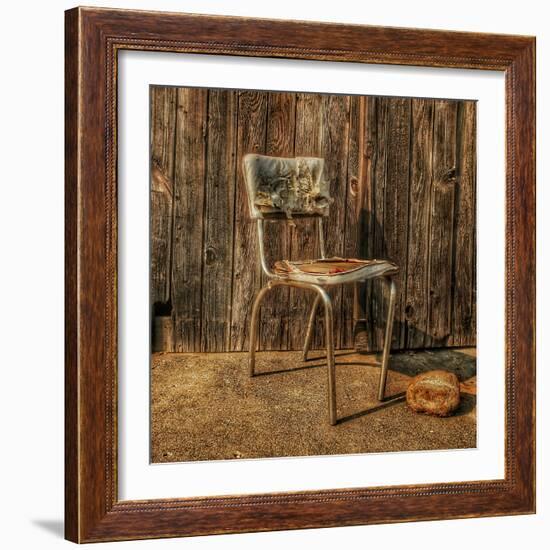 Abandoned Chair-Florian Raymann-Framed Photographic Print