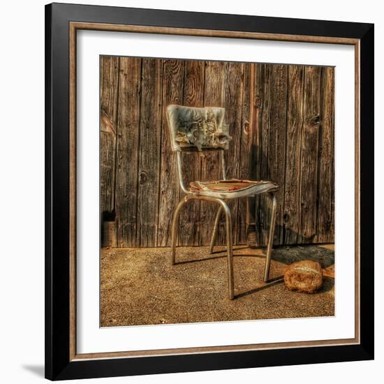 Abandoned Chair-Florian Raymann-Framed Photographic Print