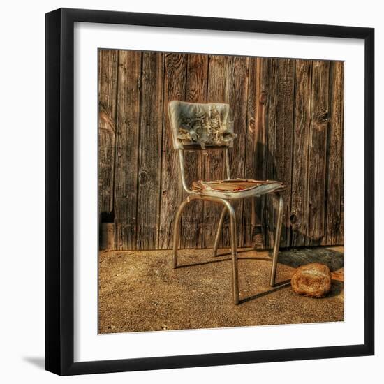 Abandoned Chair-Florian Raymann-Framed Photographic Print