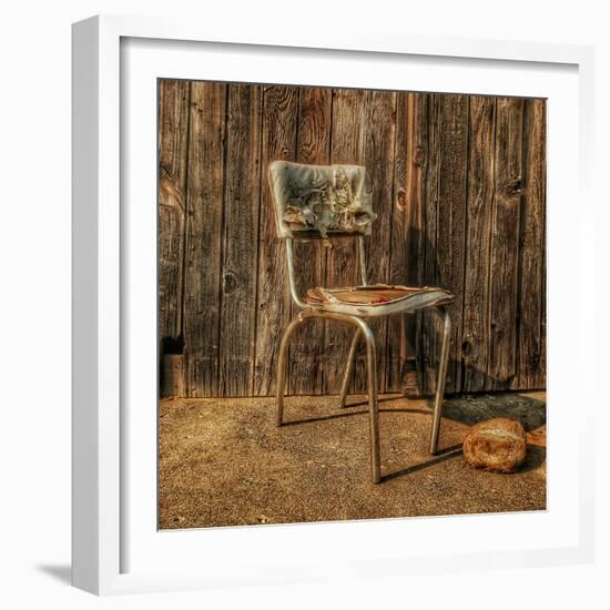 Abandoned Chair-Florian Raymann-Framed Photographic Print