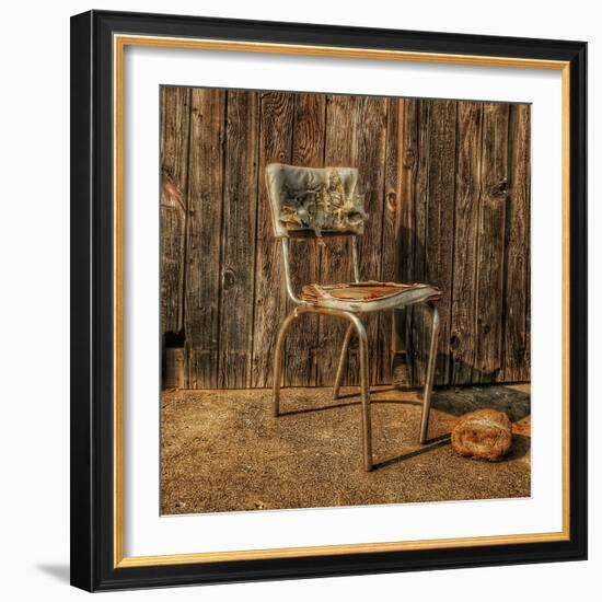 Abandoned Chair-Florian Raymann-Framed Photographic Print