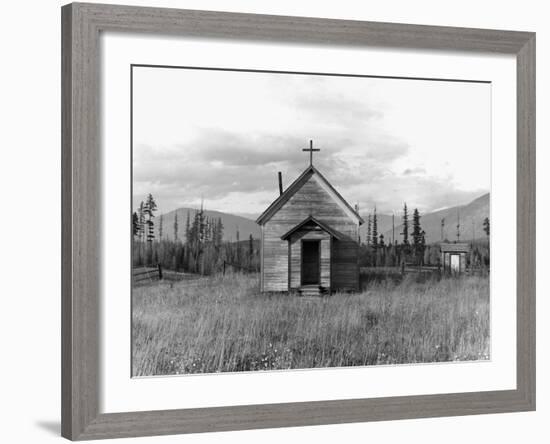 Abandoned Church-Dorothea Lange-Framed Photographic Print