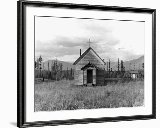 Abandoned Church-Dorothea Lange-Framed Photographic Print