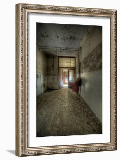 Abandoned Corridor-Nathan Wright-Framed Photographic Print