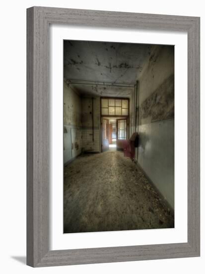 Abandoned Corridor-Nathan Wright-Framed Photographic Print