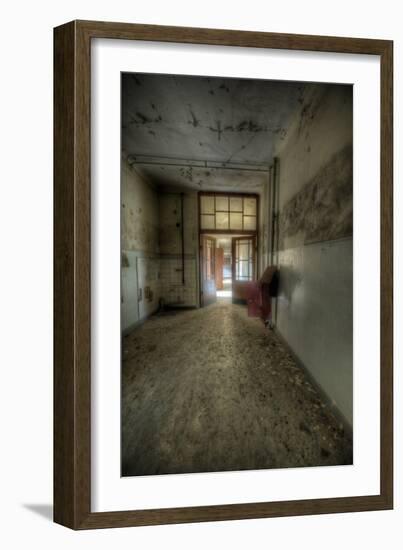 Abandoned Corridor-Nathan Wright-Framed Photographic Print