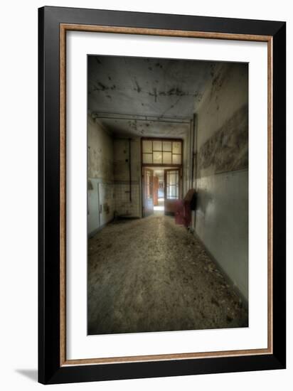 Abandoned Corridor-Nathan Wright-Framed Photographic Print