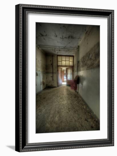 Abandoned Corridor-Nathan Wright-Framed Photographic Print