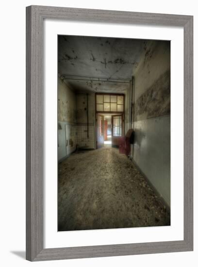 Abandoned Corridor-Nathan Wright-Framed Photographic Print