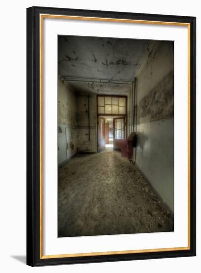 Abandoned Corridor-Nathan Wright-Framed Photographic Print