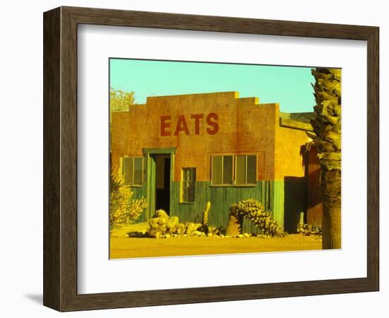 Abandoned Desert Eatery, Sloan, Nevada, USA-Nancy & Steve Ross-Framed Photographic Print