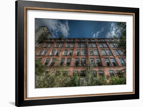 Abandoned Factory Building-Nathan Wright-Framed Photographic Print