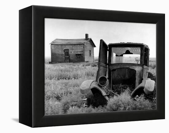Abandoned Farm in Dust Bowl-Alfred Eisenstaedt-Framed Premier Image Canvas