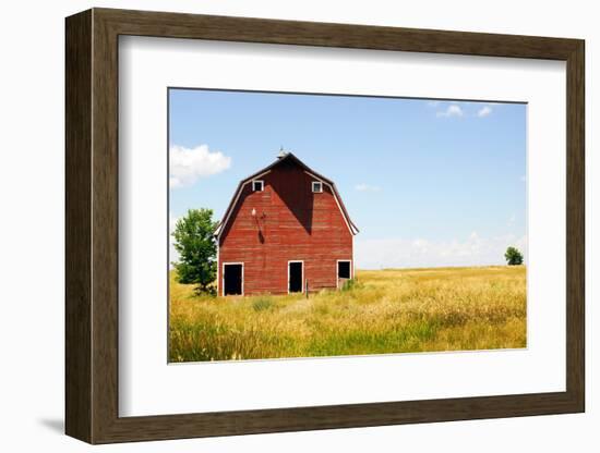 Abandoned Farm in Nebraska-StompingGirl-Framed Photographic Print