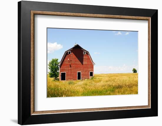 Abandoned Farm in Nebraska-StompingGirl-Framed Photographic Print