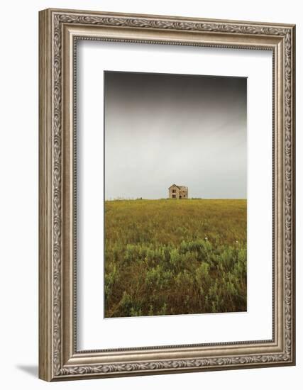 Abandoned Farmhouse-Michael Hudson-Framed Art Print