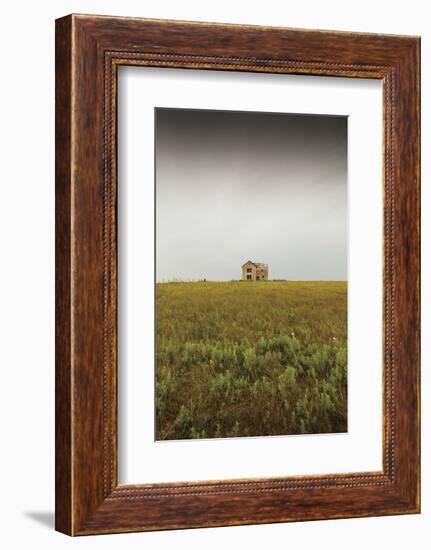 Abandoned Farmhouse-Michael Hudson-Framed Art Print