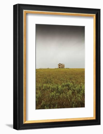 Abandoned Farmhouse-Michael Hudson-Framed Art Print
