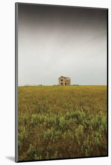 Abandoned Farmhouse-Michael Hudson-Mounted Art Print