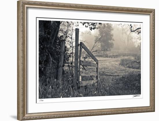 Abandoned Gate-Donald Satterlee-Framed Giclee Print