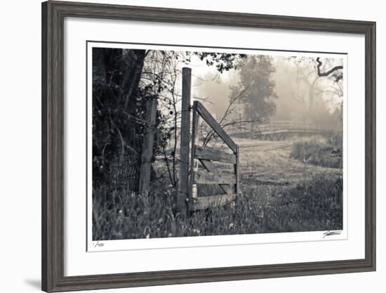 Abandoned Gate-Donald Satterlee-Framed Giclee Print