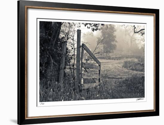 Abandoned Gate-Donald Satterlee-Framed Giclee Print