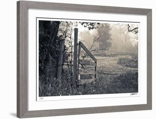Abandoned Gate-Donald Satterlee-Framed Giclee Print