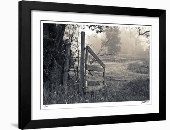 Abandoned Gate-Donald Satterlee-Framed Giclee Print