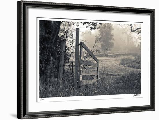 Abandoned Gate-Donald Satterlee-Framed Giclee Print