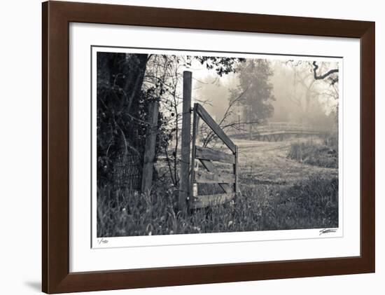 Abandoned Gate-Donald Satterlee-Framed Giclee Print