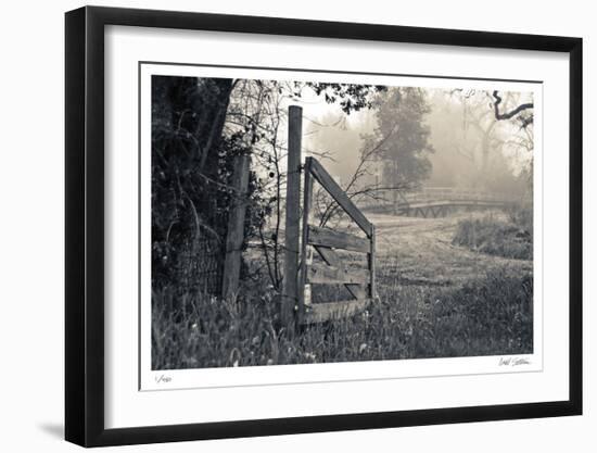 Abandoned Gate-Donald Satterlee-Framed Limited Edition