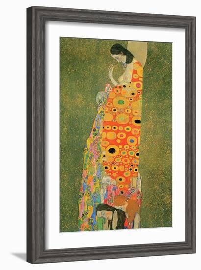 Abandoned Hope-Gustav Klimt-Framed Art Print