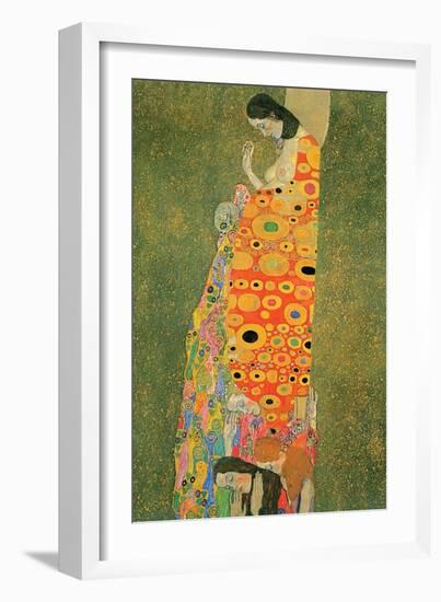 Abandoned Hope-Gustav Klimt-Framed Art Print