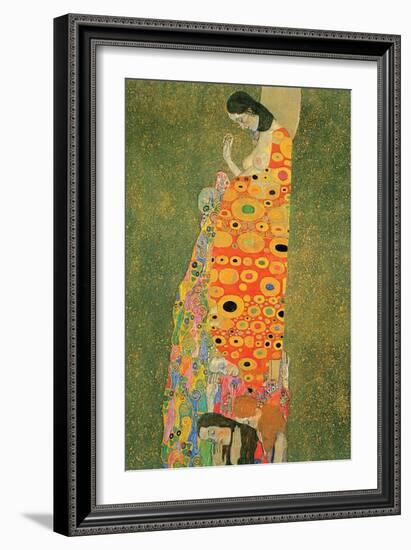 Abandoned Hope-Gustav Klimt-Framed Art Print