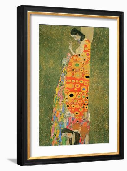 Abandoned Hope-Gustav Klimt-Framed Art Print