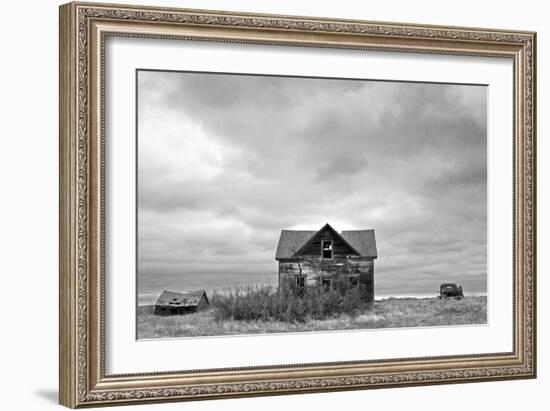 Abandoned House and Truck-Rip Smith-Framed Photographic Print