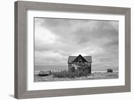 Abandoned House and Truck-Rip Smith-Framed Photographic Print