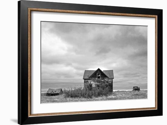 Abandoned House and Truck-Rip Smith-Framed Photographic Print