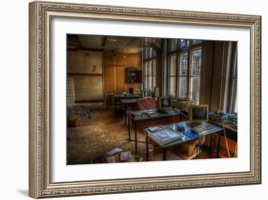 Abandoned Interior-Nathan Wright-Framed Photographic Print