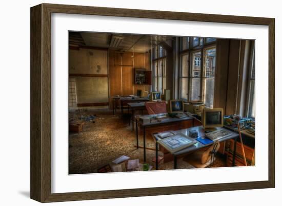 Abandoned Interior-Nathan Wright-Framed Photographic Print