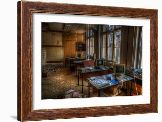 Abandoned Interior-Nathan Wright-Framed Photographic Print