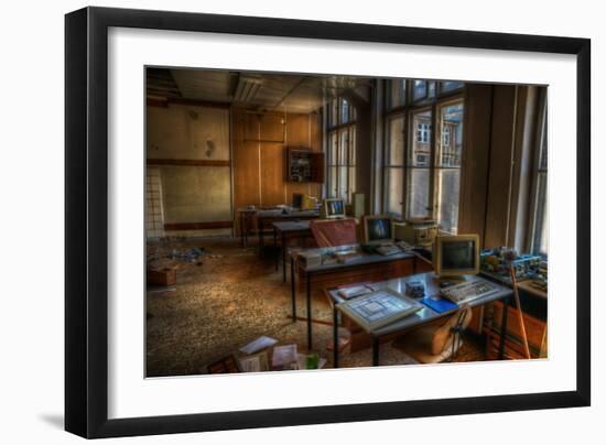 Abandoned Interior-Nathan Wright-Framed Photographic Print