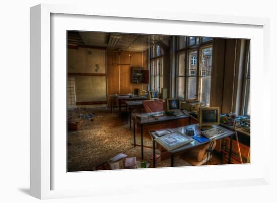 Abandoned Interior-Nathan Wright-Framed Photographic Print