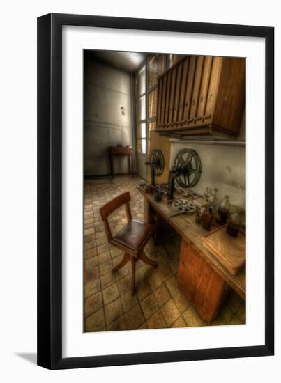 Abandoned Interior-Nathan Wright-Framed Photographic Print