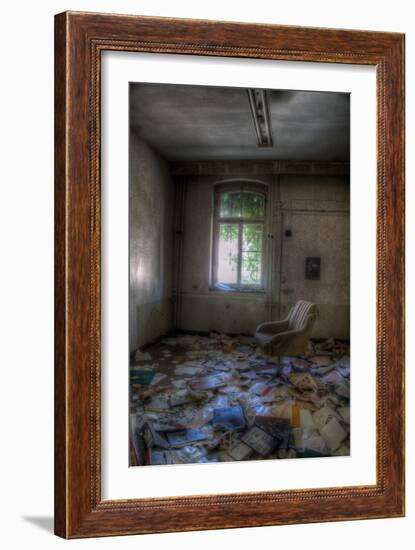 Abandoned Interior-Nathan Wright-Framed Photographic Print