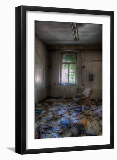 Abandoned Interior-Nathan Wright-Framed Photographic Print