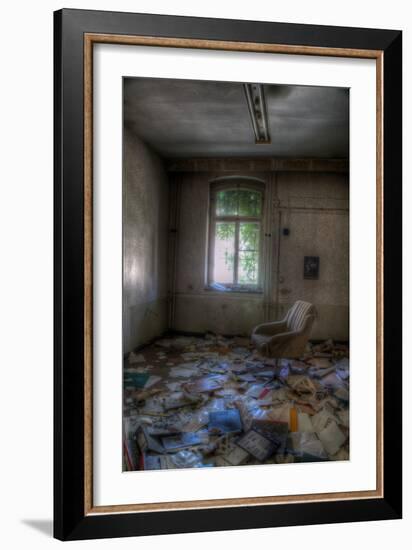 Abandoned Interior-Nathan Wright-Framed Photographic Print