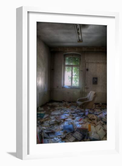 Abandoned Interior-Nathan Wright-Framed Photographic Print