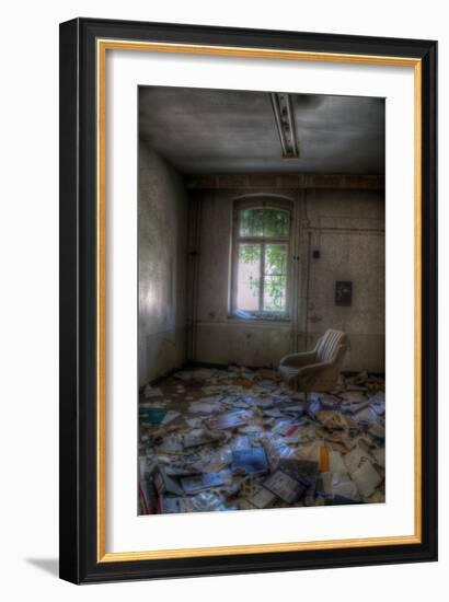 Abandoned Interior-Nathan Wright-Framed Photographic Print