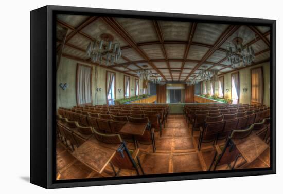 Abandoned Interior-Nathan Wright-Framed Premier Image Canvas